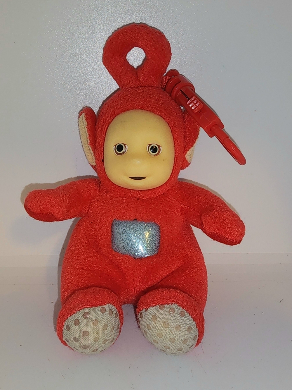 vintage 1998 Teletubbies Po plush key holder